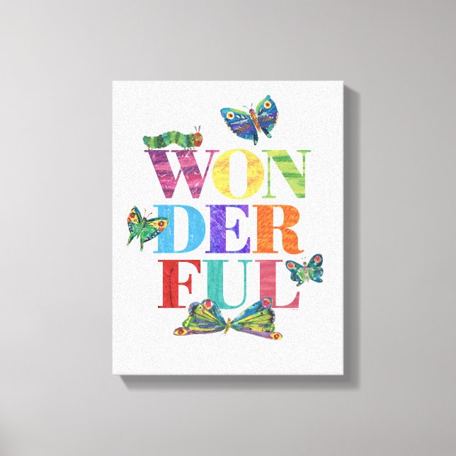 Eric Carle | Wonderful Canvas Print (Front)