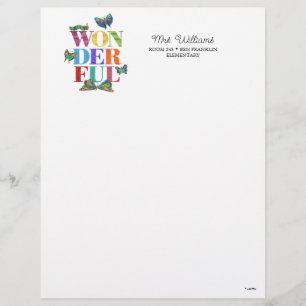 Eric Carle   Wonderful Letterhead