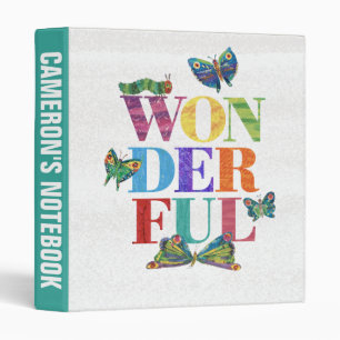 Eric Carle Wonderful Personalize Binder