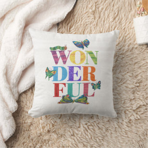 Eric Carle Wonderful Throw Pillow