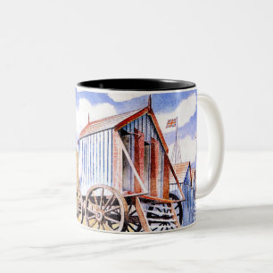Eric Ravilious - Adelburgh Two-Tone Coffee Mug