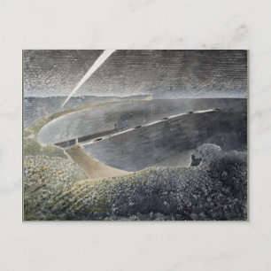 Eric Ravilious art, Coastal Defences Postcard