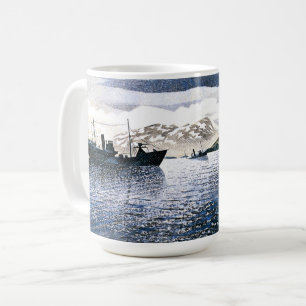 Eric Ravilious - Norway, magic realism, Coffee Mug