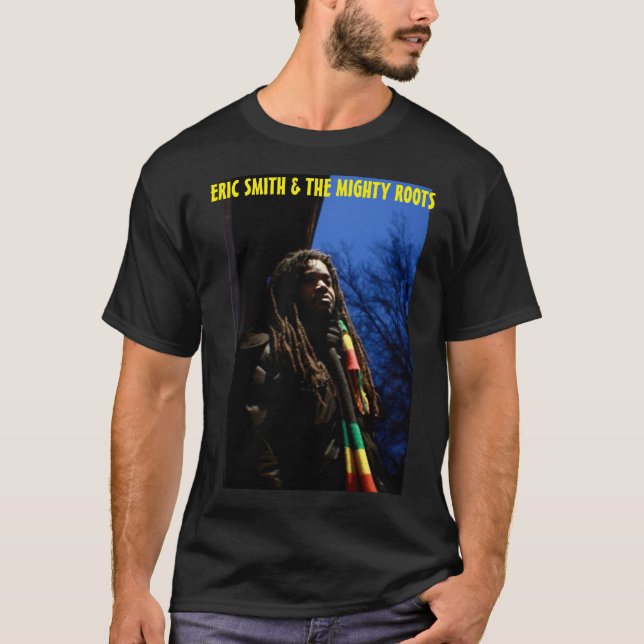 ERIC SMITH TOUR MERCH Basic Dark T-Shirt (Devant)