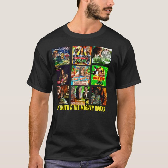 ERIC SMITH   TOUR  MERCH T-Shirt Basic Dark (Devant)