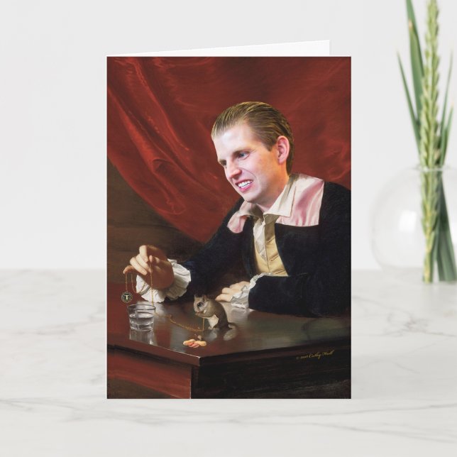 Eric Trump Customizable Anniversary card (Front)