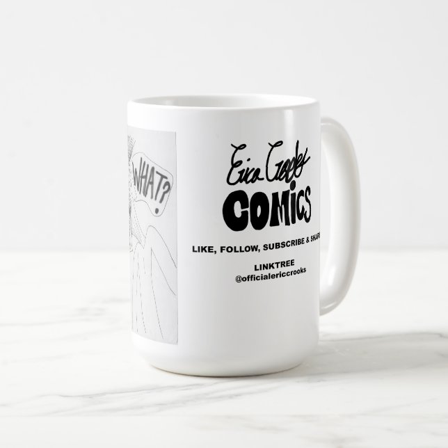 Erica Crooks Comics : Game Show scam Coffee Mug (Front Right)