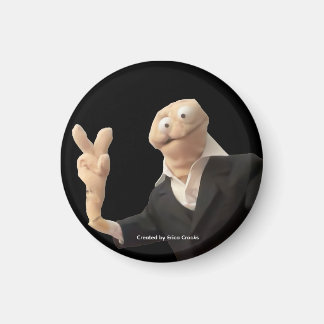 Erica Crooks puppet peace Magnet