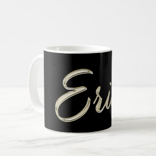 Erica white gold Handwriting Tasse Kaffeetasse Coffee Mug