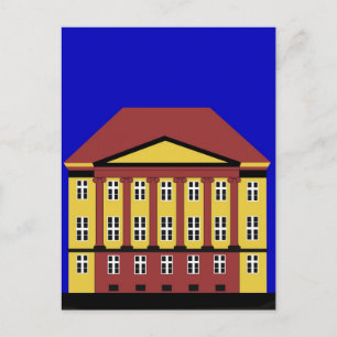 Erich Erichsen's Manison in Copenhagen Postcard