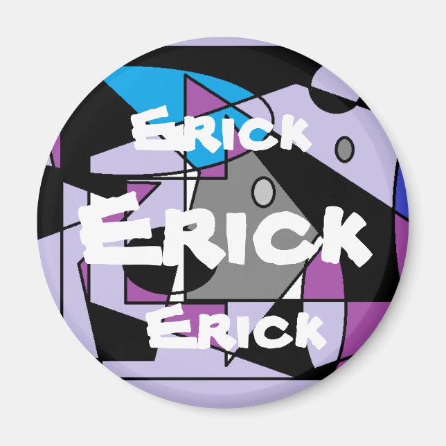 erick name magnet (Front)