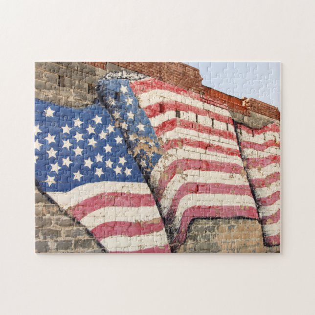 Erick, Oklahoma, USA. Route 66 Jigsaw Puzzle (Horizontal)