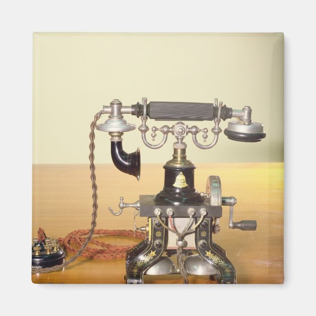 Ericsson Telephone, 1890 Magnet (Front)