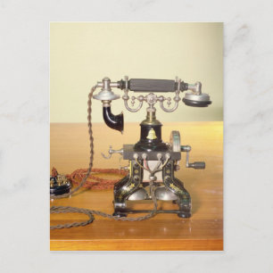 Ericsson Telephone, 1890 Postcard