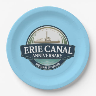 Erie Canal 200th Anniversary Paper Plate