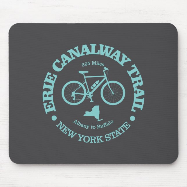 Erie Cway Trail Cycling _1  Mouse Pad (Front)