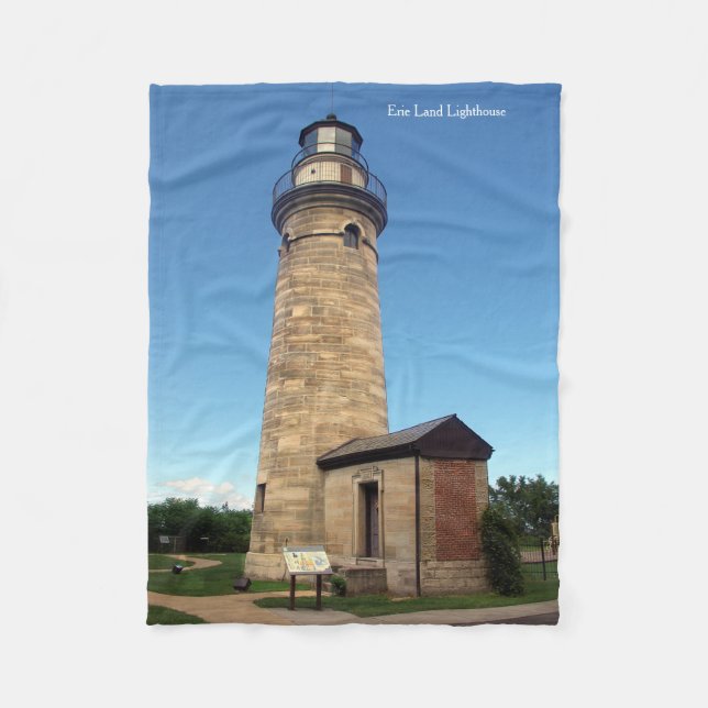 Erie Land Lighthouse polaire couverture (Devant)