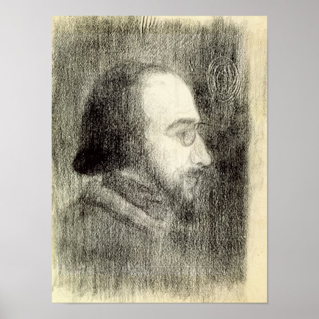 Erik Satie  c.1886 Poster (Front)