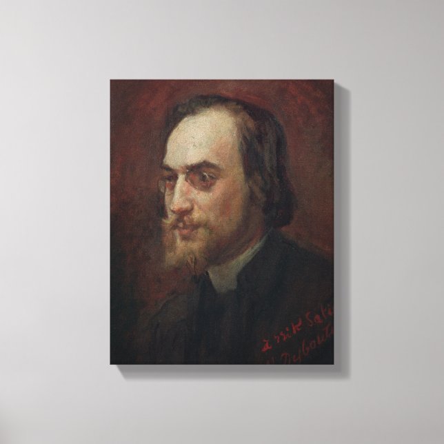 Erik Satie Canvas Print (Front)