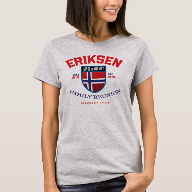 Eriksen (SEN) Reunion - Williamson T-Shirt (Front)