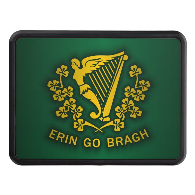 Erin Go Bragh 2 Trailer Hitch Cover (Front)