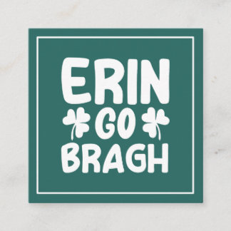 Erin Go Bragh-60850 Enclosure Card