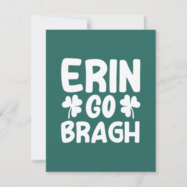 Erin Go Bragh-60850 RSVP Card (Front)