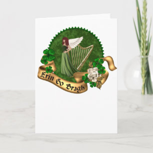 Erin Go Bragh Irish Card