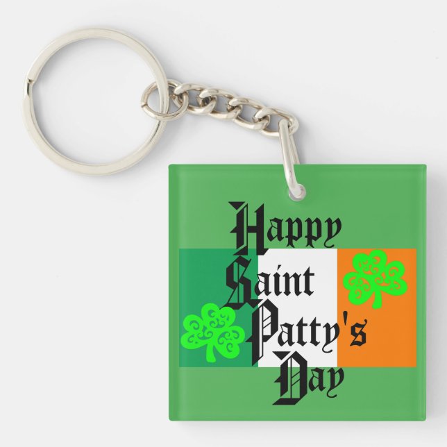 ERIN GO BRAGH! KEYCHAIN (Front)