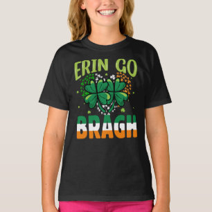 -Erin Go Bragh Shamrock St. Patrick’s Design-60879 T-Shirt