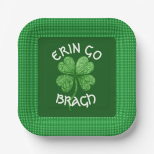 Erin Go Brah Plates