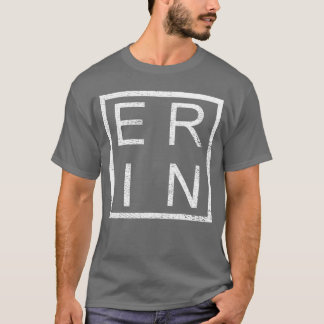 Erin Personalized Erin Name Girl Woman Erin retro T-Shirt
