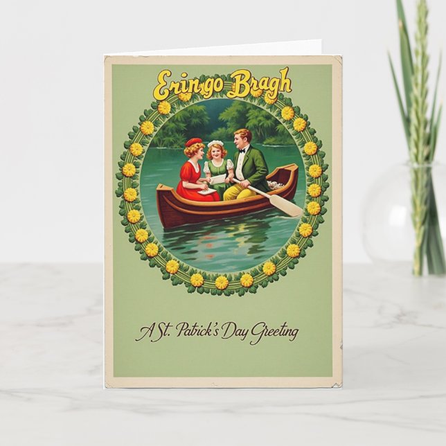 Eringo Bragh St Patricks Day Card (Front)