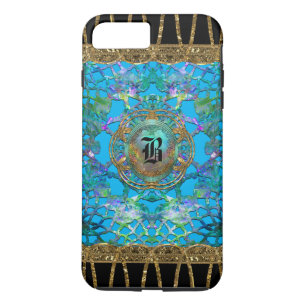 Erington Bleu Pretty Monogram iPhone 8 Plus/7 Plus Case