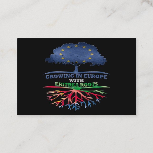 Eritrea Business Card (Front)