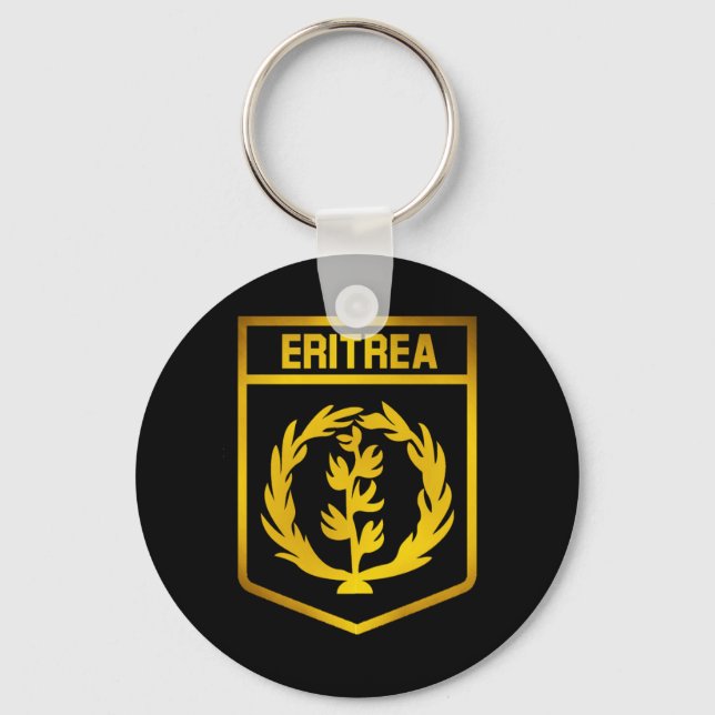 Eritrea Emblem Keychain (Front)