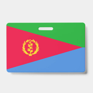 Eritrea flag badge