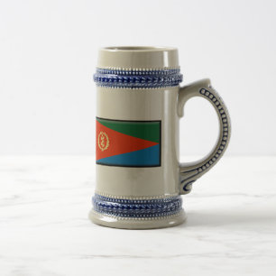 Eritrea Flag Beer Stein