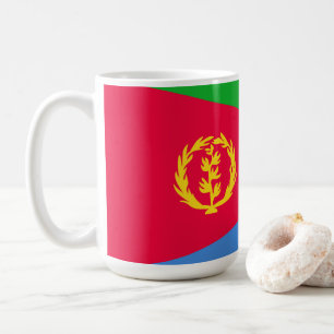 Eritrea flag coffee mug