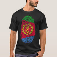 Eritrea Flag Fingerprint It is in my DNA Gift for