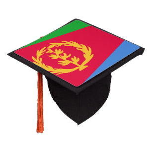Eritrea Flag Graduation Cap Topper