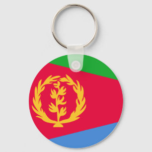 Eritrea Flag Keychain
