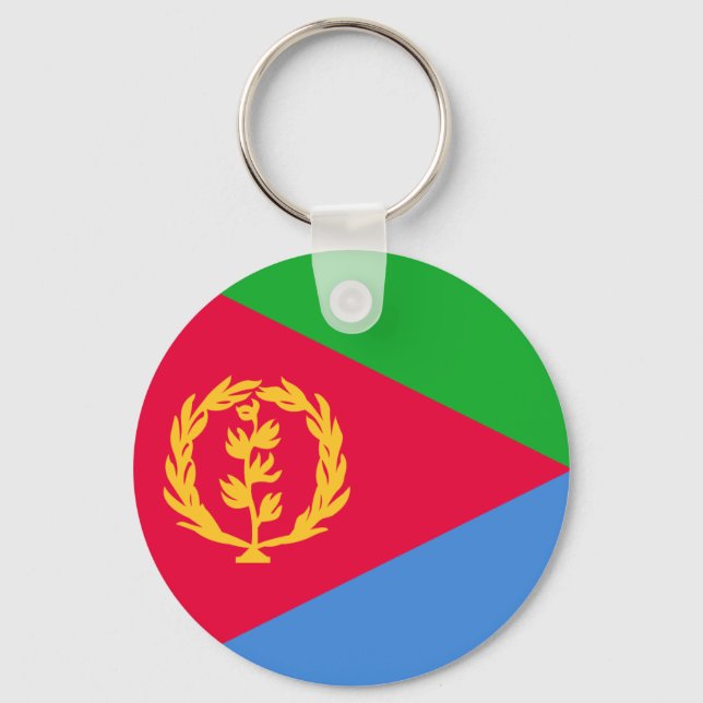 Eritrea Flag Keychain (Front)