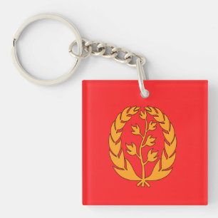 Eritrea Flag Keychain