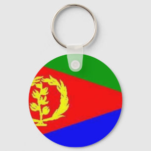 eritrea flag keychain