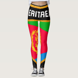 Eritrea Flag Leggings