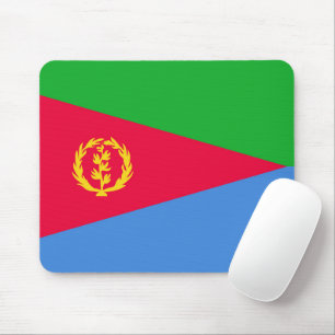 Eritrea flag mouse pad