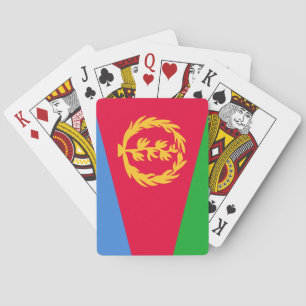 Eritrea Flag Playing Cards