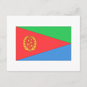 Eritrea Flag Postcard