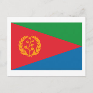 Eritrea Flag Postcard